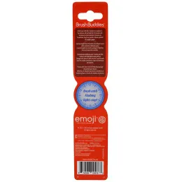 Brush Buddies, Зубная щетка с эмодзи, с таймером, мягкая, 1 зубная щетка