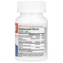 BulletProof, Витамины A · D · K, 30 мягких таблеток