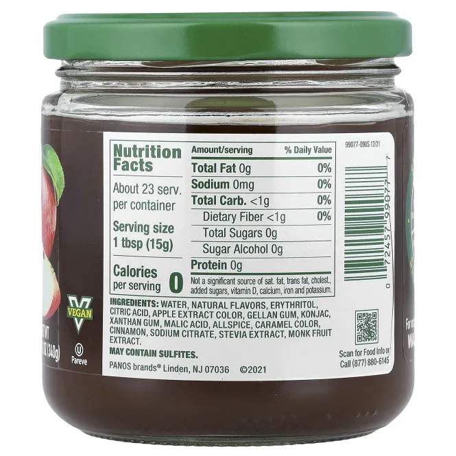 Walden Farms, Яблочное пюре, 12 унций (340 г)