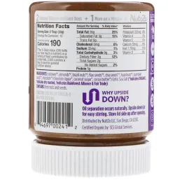 Nuttzo, Органическое шоколадное масло 7 орехов и семян, заряд энергии, 12 унций (340 г)