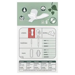 Natracare, Природные ежедневные прокладки, 30 гибких ежедневных прокладок