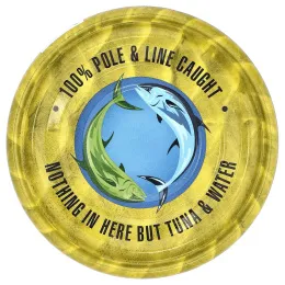 Sustainable Seas, Кусочки светлого тунца в воде, без добавления соли, 142 г (5 унций)