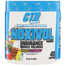 CTD Sports, Noxivol порошок, ананас и клубника, 11,0 унц. (311 г)