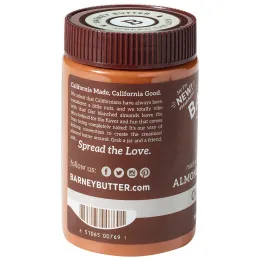 Barney Butter, Barney Butter, Almond Butter Blend, Chocolate, 16 oz (454 g)