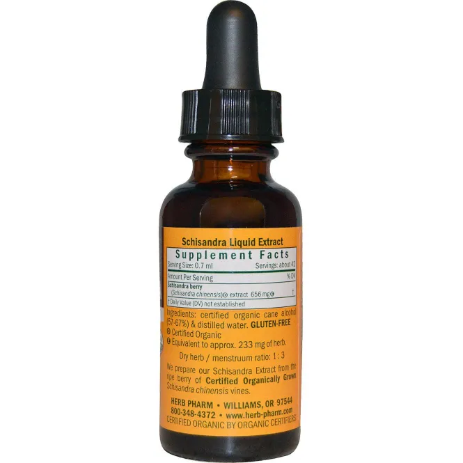 Herb Pharm, Лимонник, 1 жидкая унция (29.6 мл)