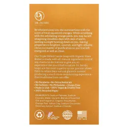 Dr. Jacobs Naturals, Отшелушивающее кастильское мыло с люфой, цитрусовый коктейль, 142 г (5 унций)
