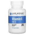 Lake Avenue Nutrition, витамин E, 400 МЕ, 120 растительных капсул