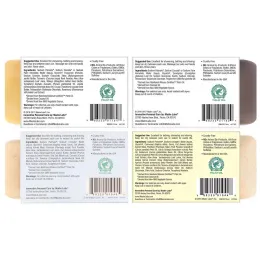 Madre Labs, 4 Cleansing Bar Soaps, Variety Pack, 4 Scents, 5 oz (141 g) Each