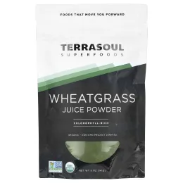 Terrasoul Superfoods, порошок из сока ростков пшеницы, 141 г (5 унций)
