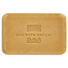 One with Nature, Тройное пилированное минеральное мыло, ромашка, 7 унций (200 г)