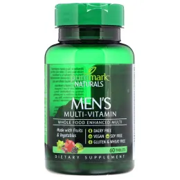 PureMark Naturals, Мужские мультивитамины, 60 таблеток