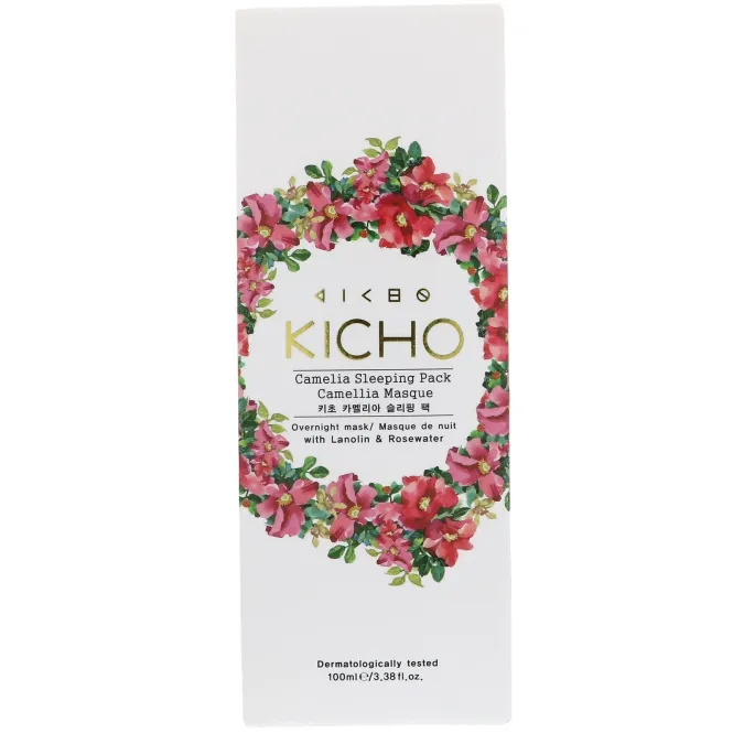 Kicho, Ночной комплект с камелией, 3,38 ж. унц. (100 мл)