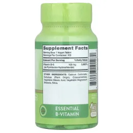 Nature's Truth, Витамин B6, 100 мг, 100 таблеток