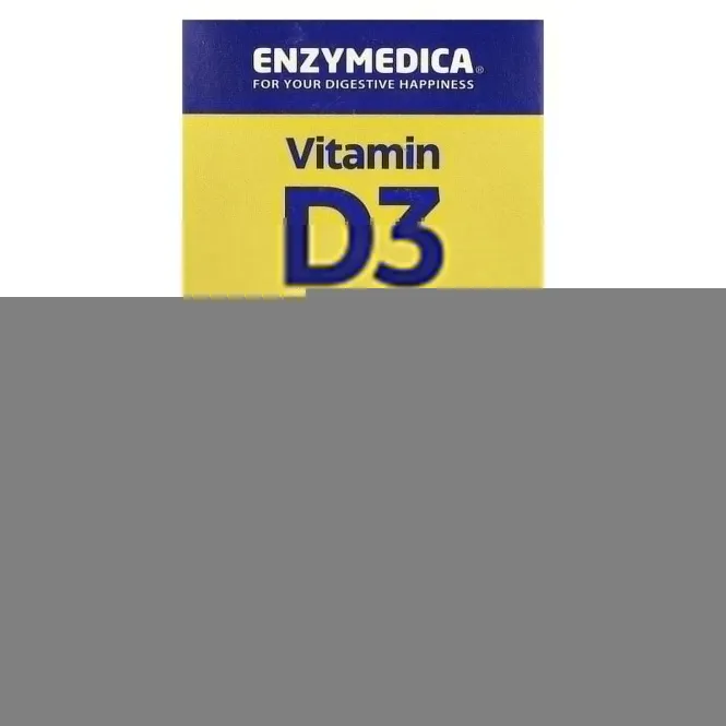 Enzymedica, Сделано с органическим D3 + витамином K2 60 капсул