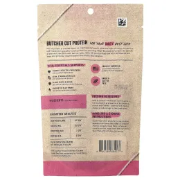 Vital Essentials, сублимированные необработанные лакомства для собак, со вкусом куриных сердечек, 53,9 г (1,9 унции)