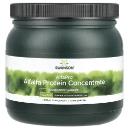 Swanson, AlfaPro®, концентрат белка из люцерны, 340 г (12 унций)