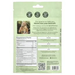 Bloom, Greens & Superfoods, кокос, 5 пакетиков в стиках по 5,44 г (0,19 унции)