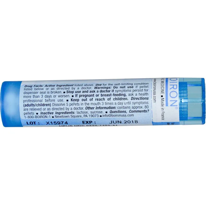 Boiron, Single Remedies, Коллоцинт, 6С, 80 драже