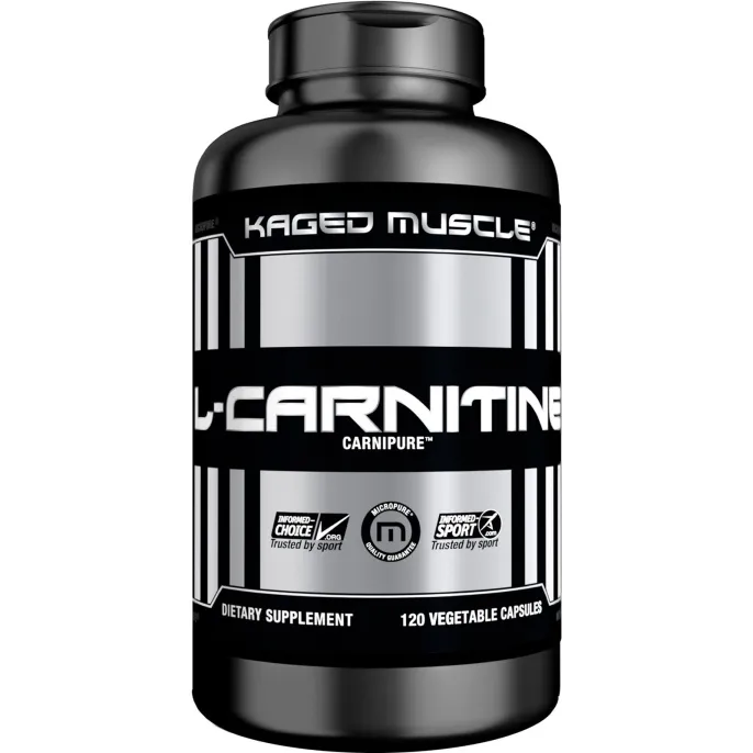 Kaged Muscle, L-карнитин, 120 вегетарианских капсул