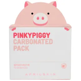 April Skin, PinkyPiggy Карбонизированная маска, 3,38 унций (100 г)