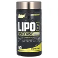 Nutrex Research, LIPO-6 Black Intense, ультраконцентрат, 60 черных капсул
