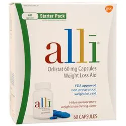 Alli, Стартовый набор для похудения 60 капсул