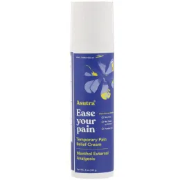 Asutra, Ease Your Pain, Temporary Pain Relief Cream, 3 oz (85 g)