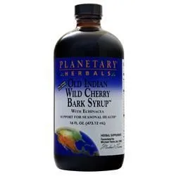 Planetary Formulas, Сироп из коры старой индийской дикой вишни с эхинацеей 16 жидких унций