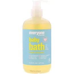 Everyone, Baby Bath, Simply Unscented, 12.75 fl oz (377 ml)