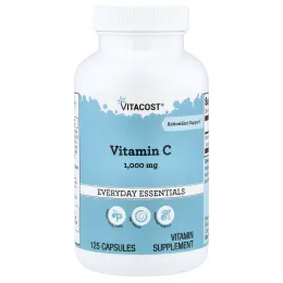 Vitacost, витамин С, 1000 мг, 125 капсул