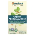 Himalaya, Органическая ашваганда, 30 капсул