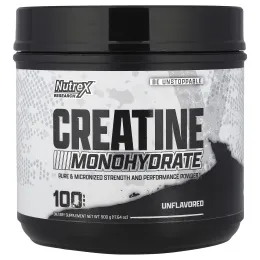 Nutrex Research, моногидрат креатина, без добавок, 500 г (17,64 унции)