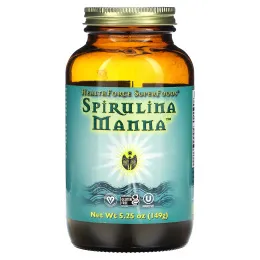 HealthForce Superfoods, Спирулина и манна, 149 г (5,25 унции)