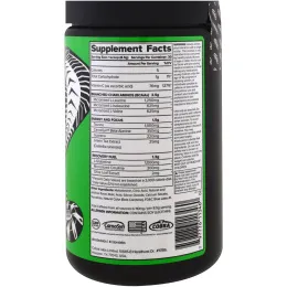 Cobra Labs, Daily Amino, энергия, хрустящее зеленое яблоко, 255 г