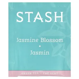 Stash Tea, зеленый чай, цветы жасмина, 20 чайных пакетиков, 38 г (1,3 унции)