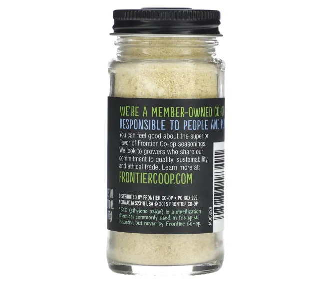 Frontier Co-op, Чеснок в гранулах, 2,70 унции (76 г)