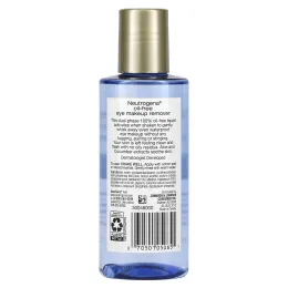 Neutrogena, Средство для снятия макияжа с глаз на немасляной основе, 5,5 унц. (162 мл)