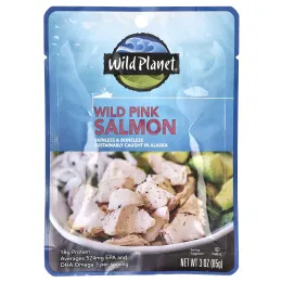 Wild Planet, Дикий горбуша без кожи и без костей, 85 г (3 унции)