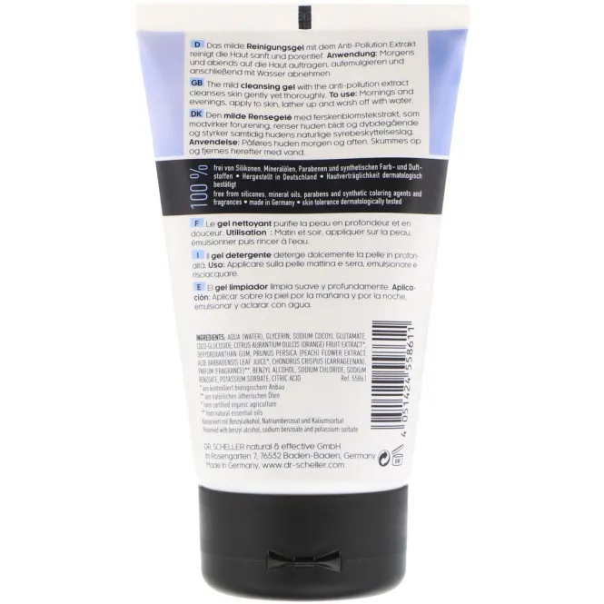 Dr. Scheller, Защитный очищающий гель, 4,2 ж. унц. (125 мл)
