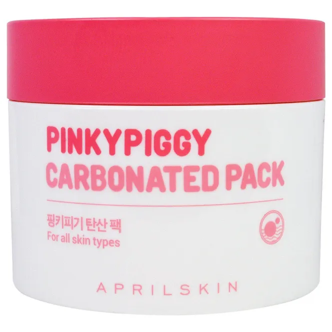 April Skin, PinkyPiggy Карбонизированная маска, 3,38 унций (100 г)