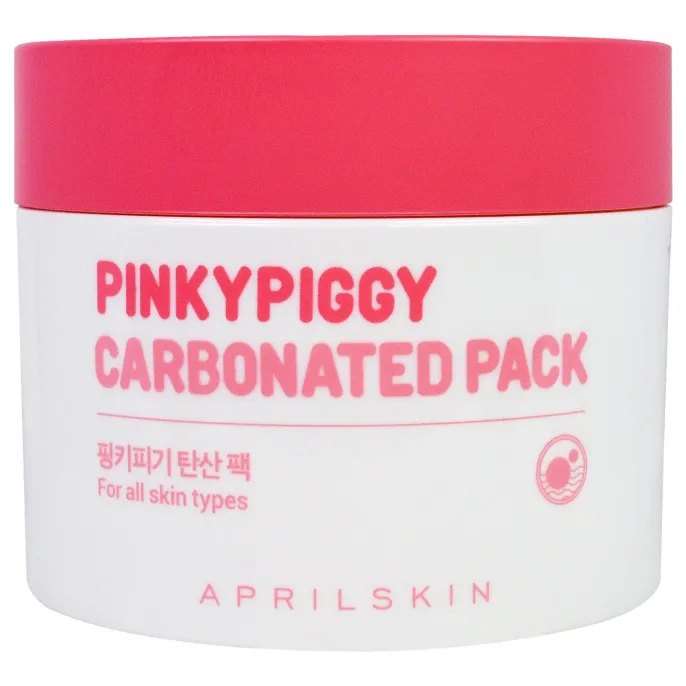April Skin, PinkyPiggy Карбонизированная маска, 3,38 унций (100 г)