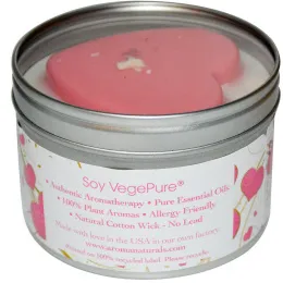 Aroma Naturals, 100% Натуральная Соевая Свеча «Объятья и Поцелуи», 6.5 унций