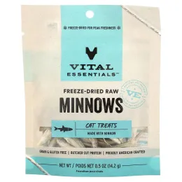 Vital Essentials, Сублимированное сырье, лакомства для кошек, 14,2 г (0,5 унции)