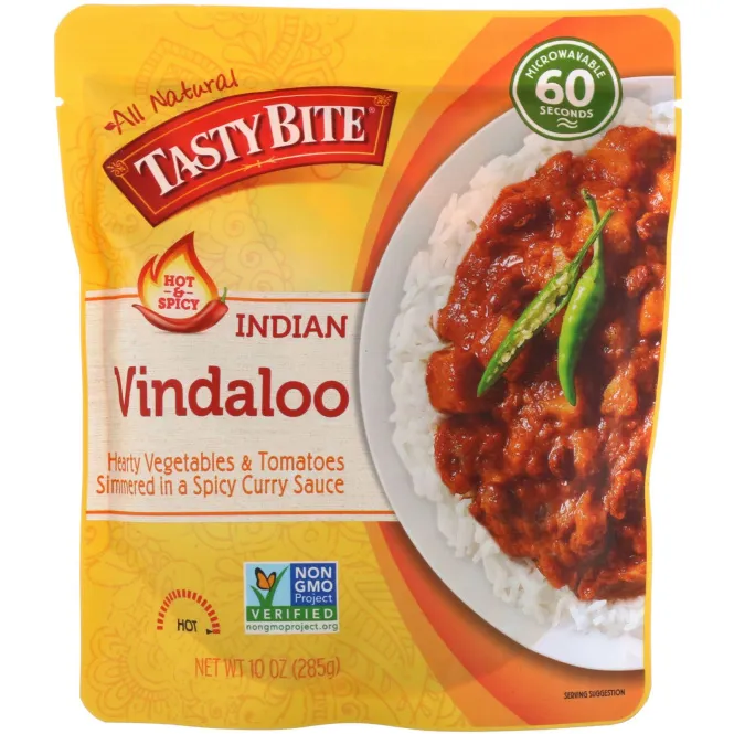 Tasty Bite, Indian, Vindaloo, Hot & Spicy, 10 oz (285 g)