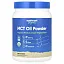 Nutricost, Порошок из органического масла MCT, без ароматизаторов, 454 г (16,2 унции)