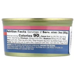 Wild Planet, Дикий горбуша, без добавления соли, 170 г (6 унций)