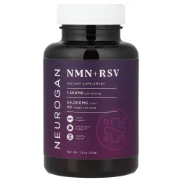 Neurogan Health, NMN и RSV, 90 веганских капсул