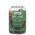 YumVs, жевательные таблетки с корнем свеклы и экстрактом вишни, со вкусом ягод, 60 жевательных таблеток