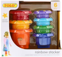 Tolo Toys, Rainbow Stacker, 6+ Months