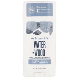 Schmidt's, натуральный дезодорант, вода + дерево, 92 г (3,25 унции)